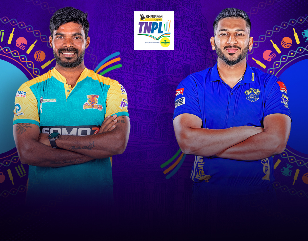 Match 15 of tamil nadu premier league, 2024: trichy grand cholas vs lyca kovai kings banner
