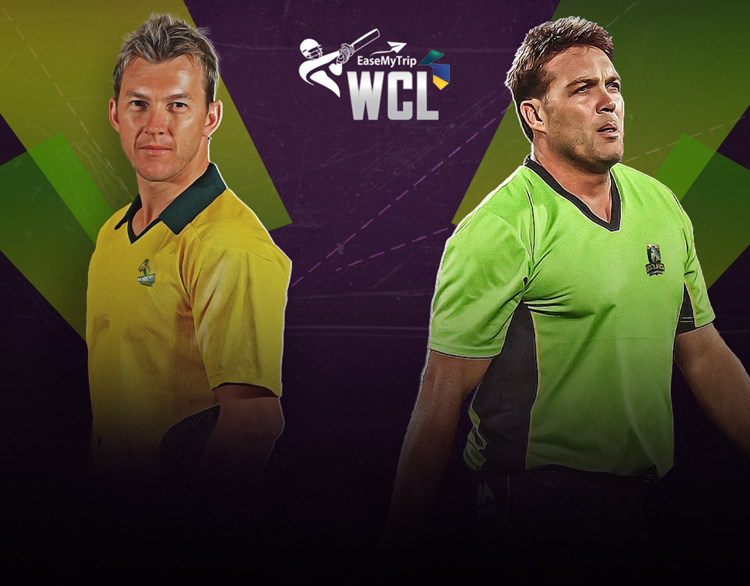 Match 5 of world championship of legends, 2024: australia champions vs south africa champions banner