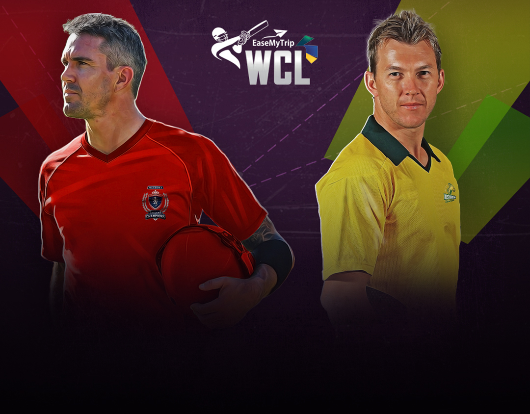 Match 7 of world championship of legends, 2024: england champions vs australia champions banner