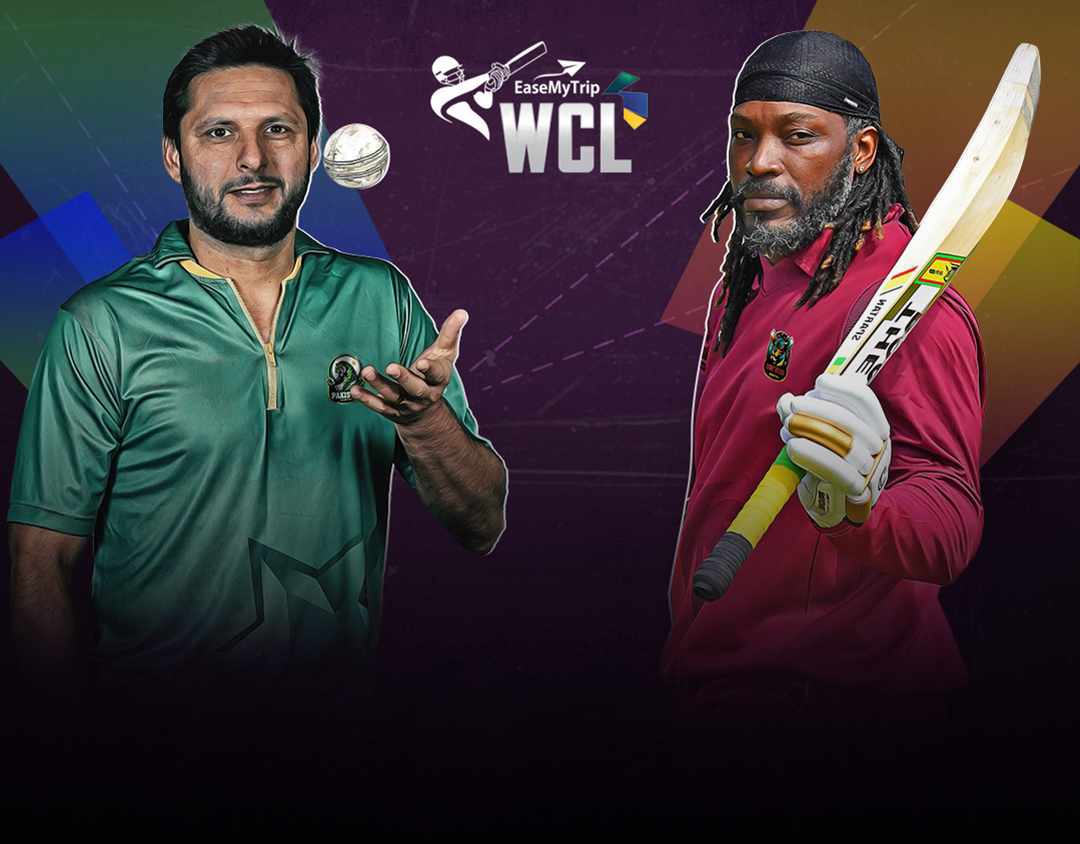 Match 4 of world championship of legends, 2024: pakistan champions vs west indies champions banner