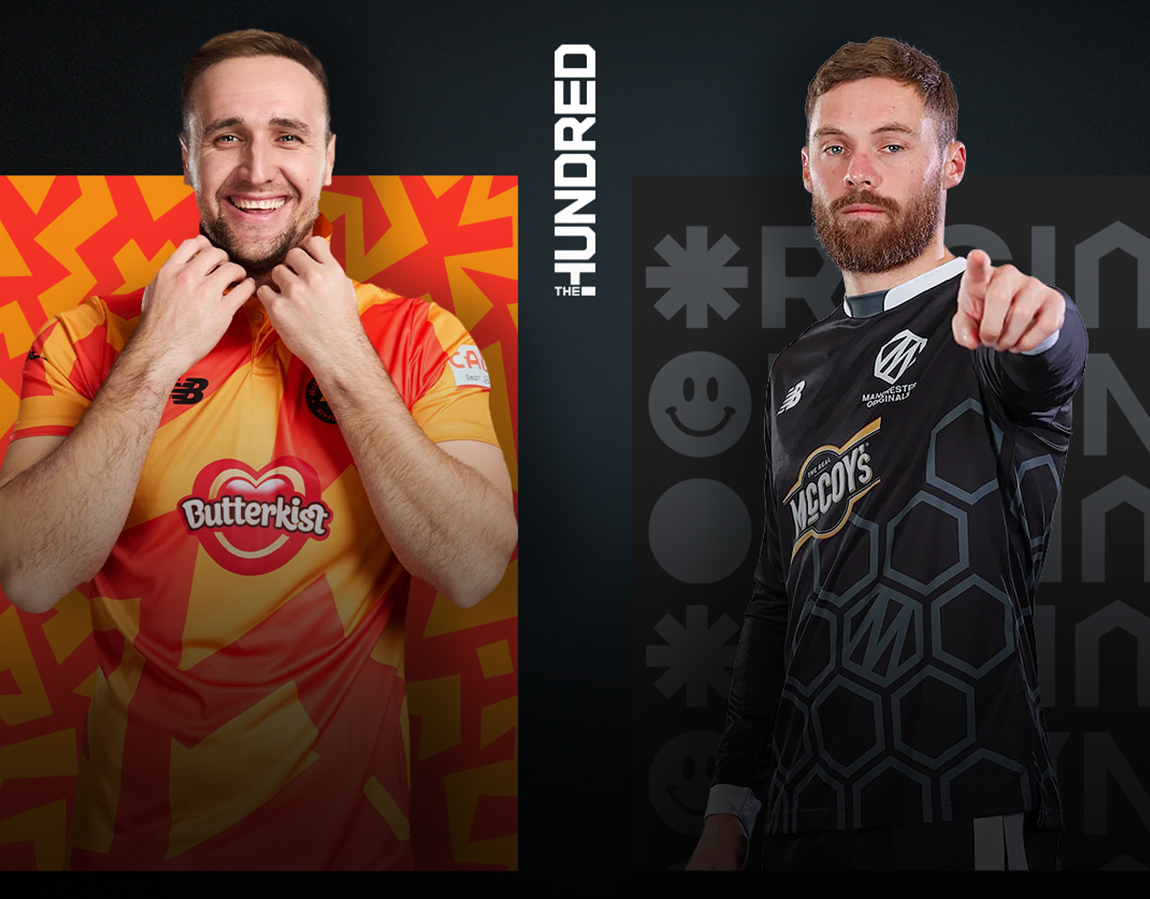 Match 32 of the hundred, 2024: birmingham phoenix vs manchester originals banner