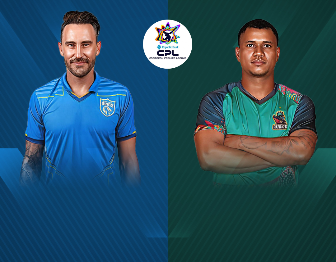 Match 14 of caribbean premier league, 2024: saint lucia kings vs st kitts and nevis patriots banner