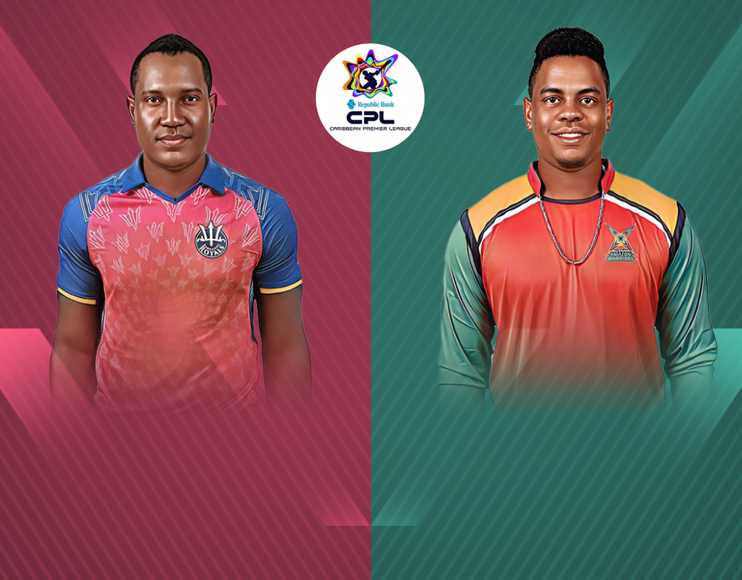 Match 16 of caribbean premier league, 2024: barbados royals vs guyana amazon warriors banner
