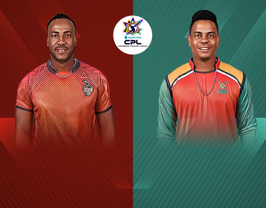Match 19 of caribbean premier league, 2024: trinbago knight riders vs guyana amazon warriors banner