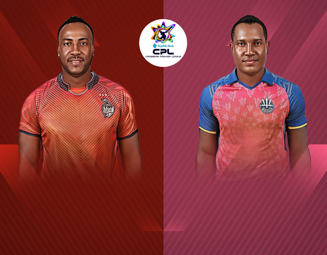 Eliminator of caribbean premier league, 2024: trinbago knight riders vs barbados royals banner