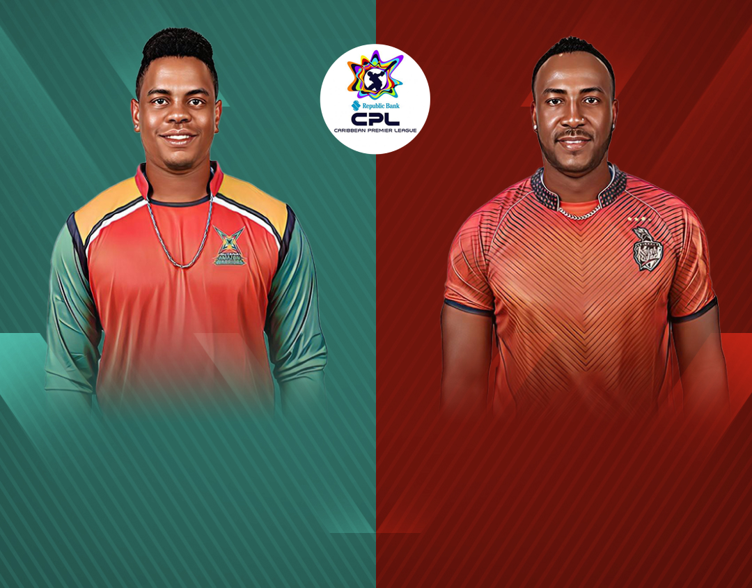 Match 30 of caribbean premier league, 2024: guyana amazon warriors vs trinbago knight riders banner