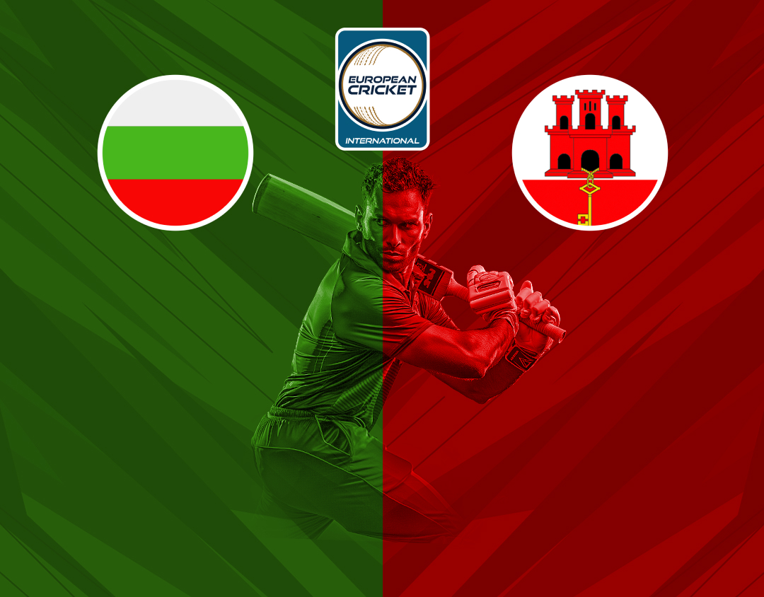 Match 8 of eci bulgaria, 2024: bulgaria vs gibraltar banner