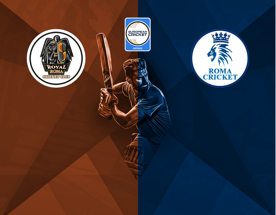 Match 4 of ecs italy, rome, 2024: royal roma vs roma cc banner