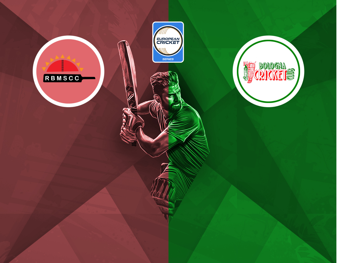 Match 19 of ecs italy, rome, 2024: roma bangla morning sun vs bologna banner