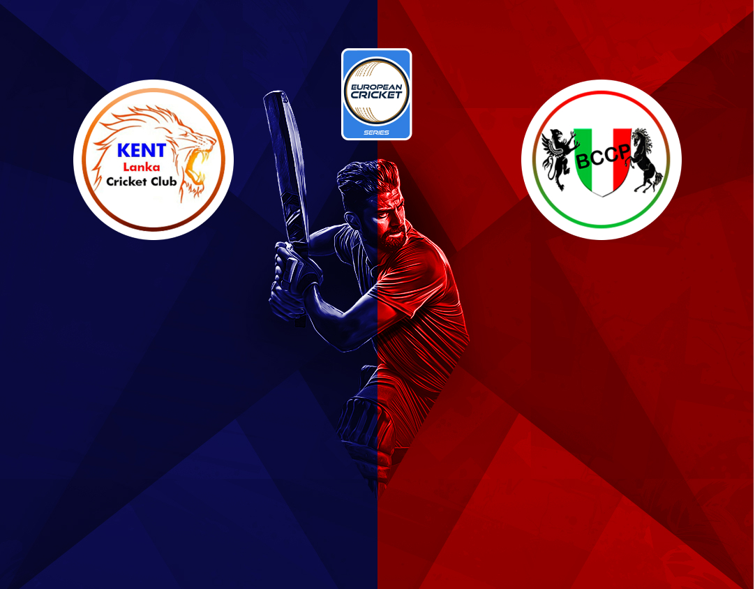 Match 31 of ecs italy, rome, 2024: kent lanka napoli vs baracca prato banner