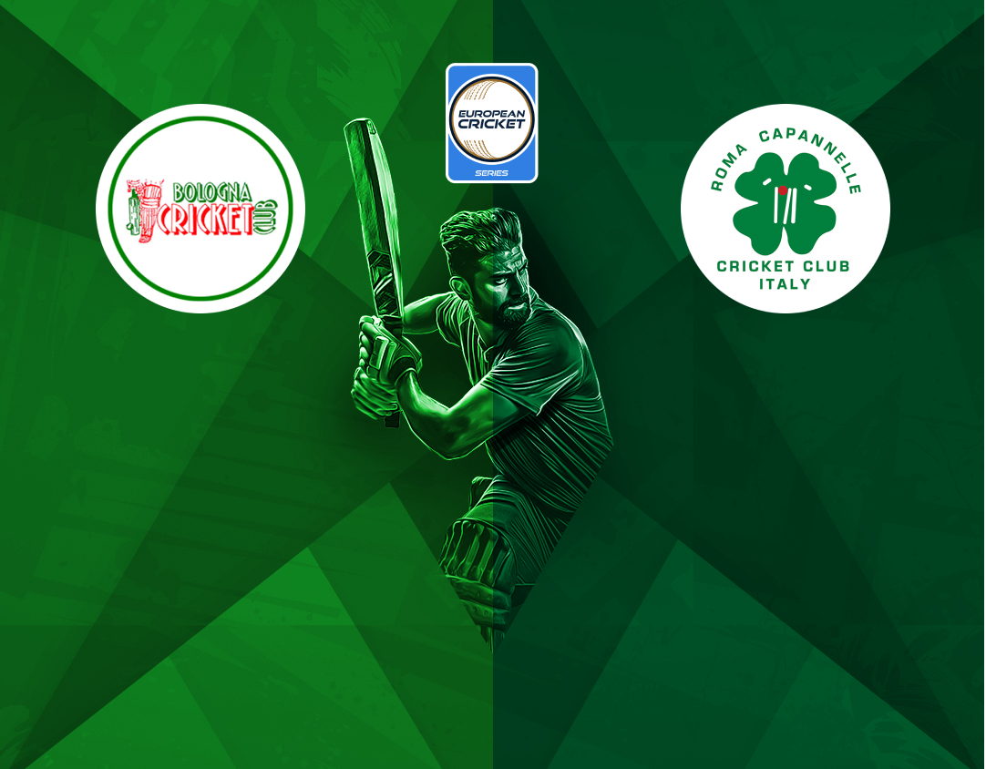 Match 51 of ecs italy, rome, 2024: bologna vs roma capannelle banner