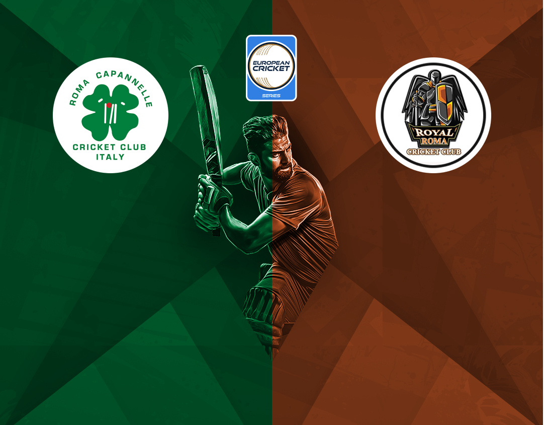 Match 54 of ecs italy, rome, 2024: roma capannelle vs royal roma banner