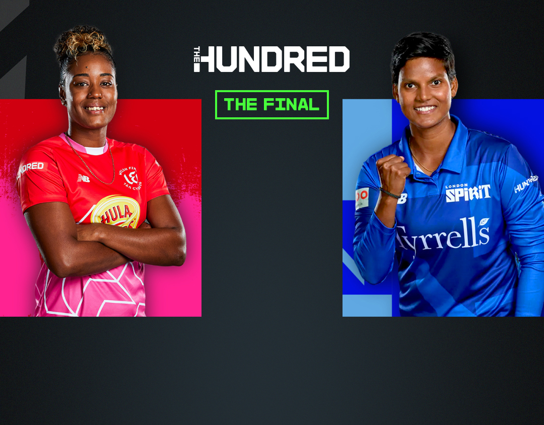 Final of the hundred women, 2024: welsh fire women vs london spirit women banner