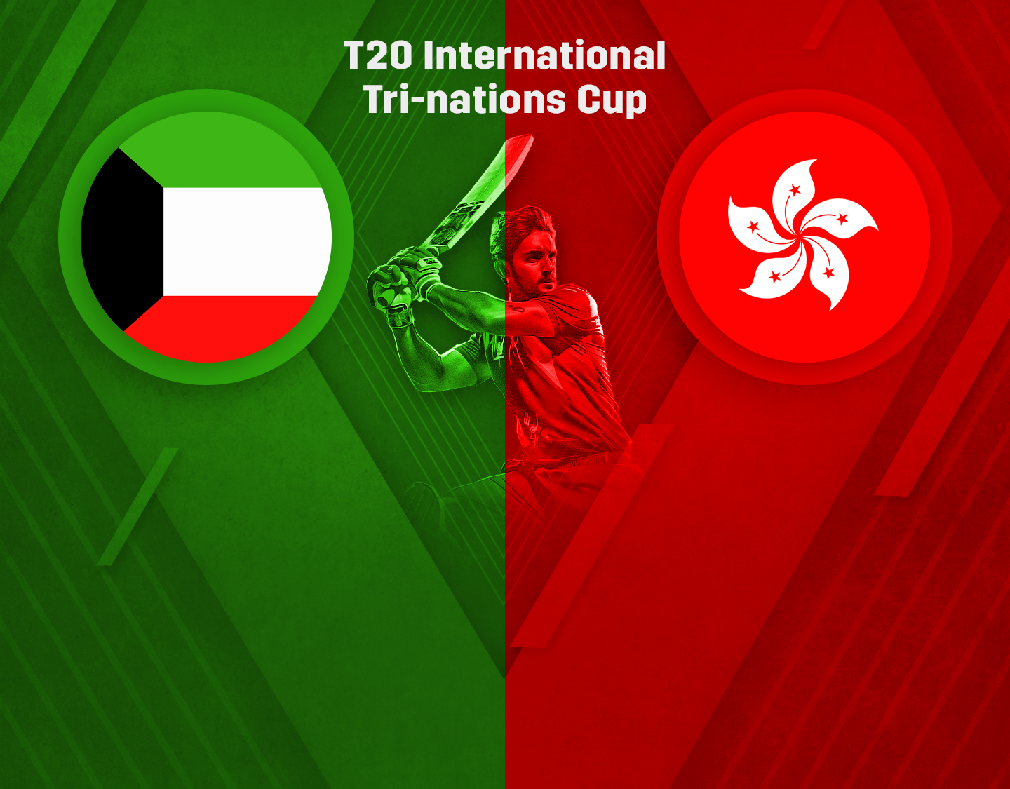 Final of t20 international tri-nations cup: kuwait vs hong kong, china banner