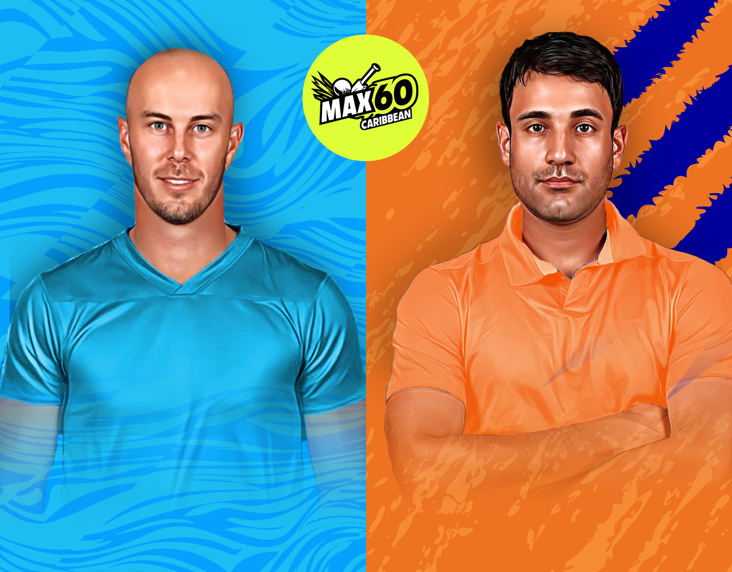 Match 6 of max60, 2024: caribbean tigers vs miami lions banner
