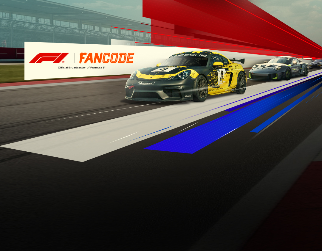 Porsche mobil 1 supercup motorsports match card