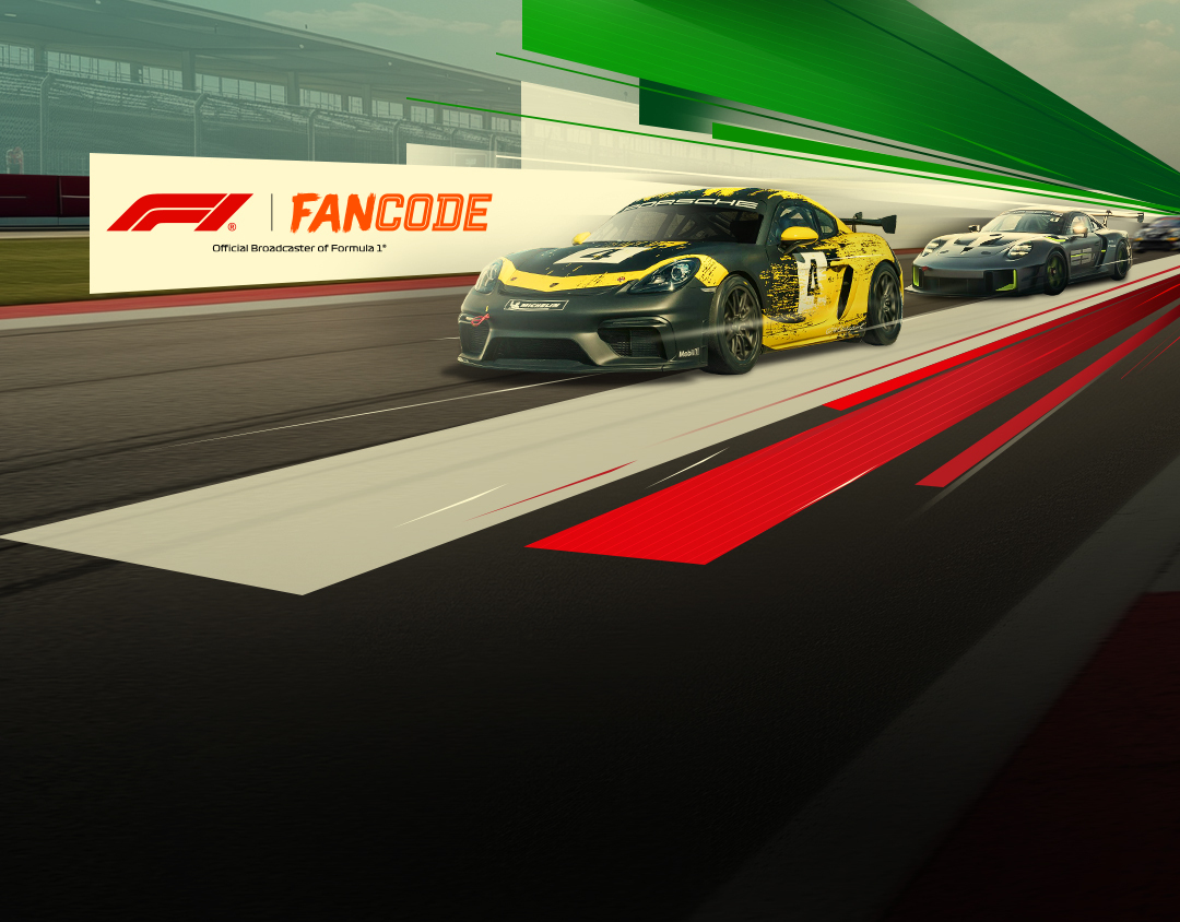 Porsche mobil 1 supercup motorsports match card