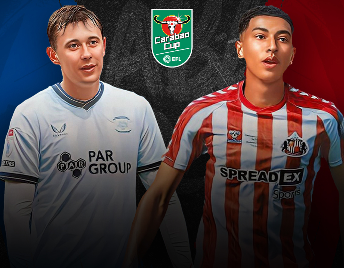 Match #2 of carabao cup 2024-25 banner