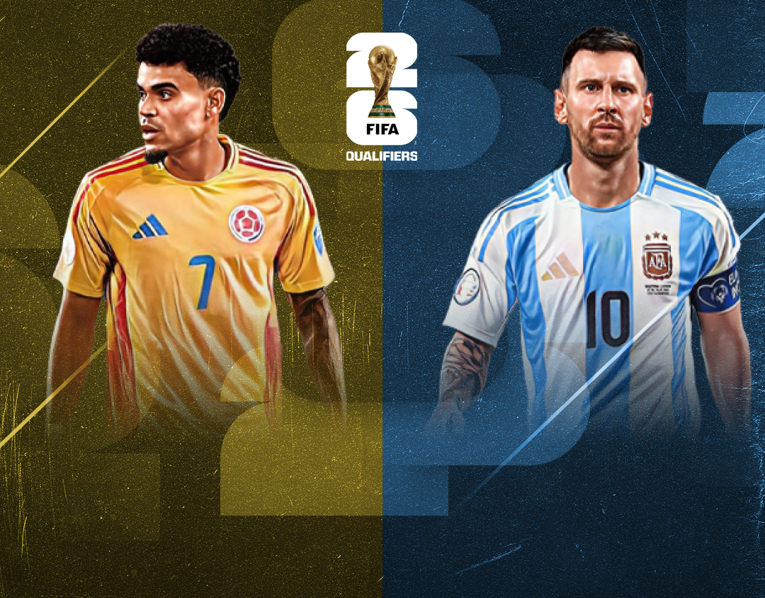 Match #25 of conmebol world cup qualifiers banner