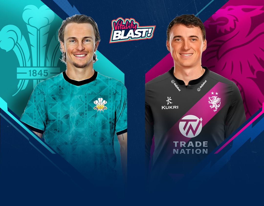 Match #131 of vitality blast t20, 2024: surrey vs somerset banner
