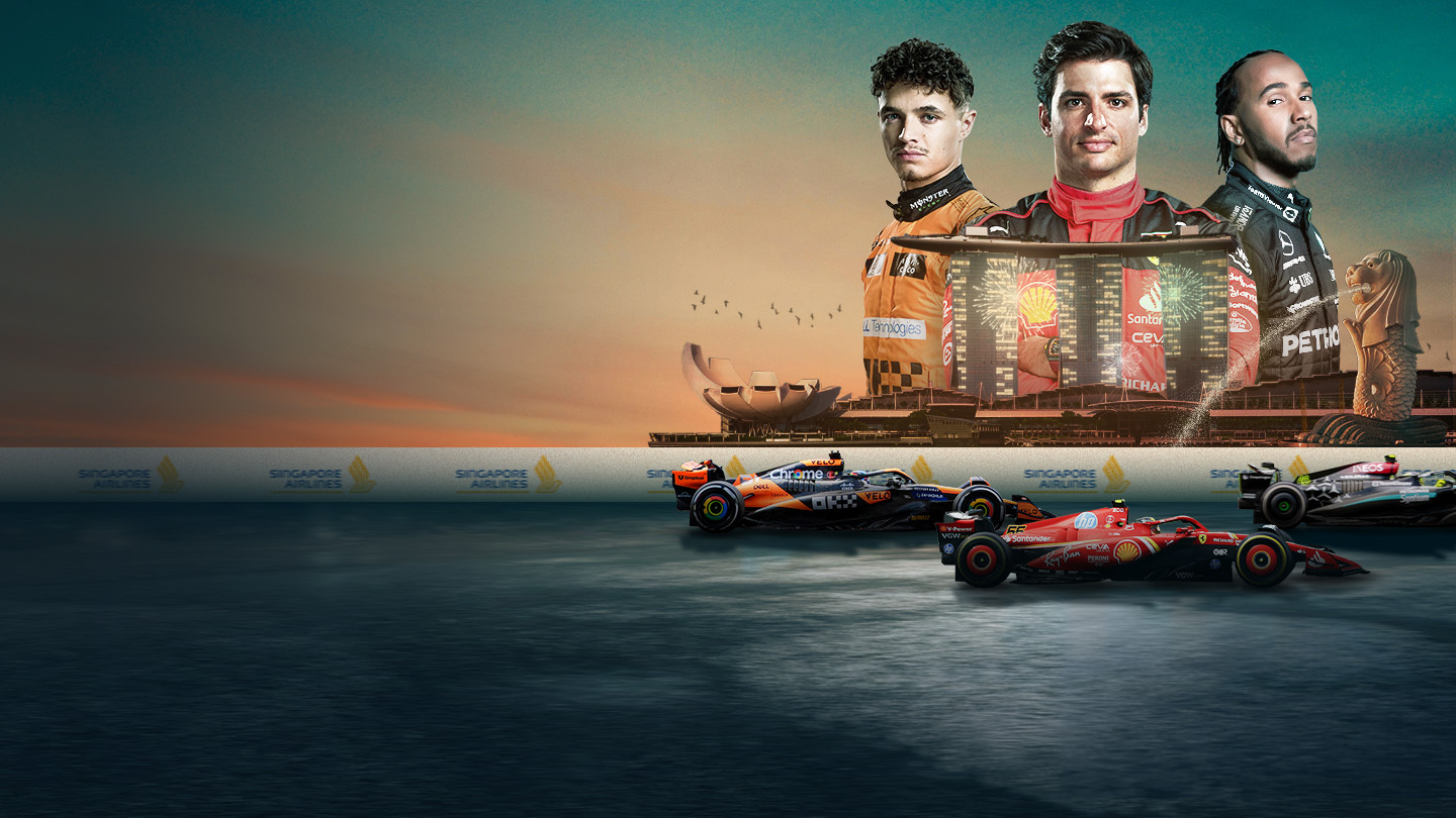 F1 singapore airlines singapore grand prix formula 1 banner