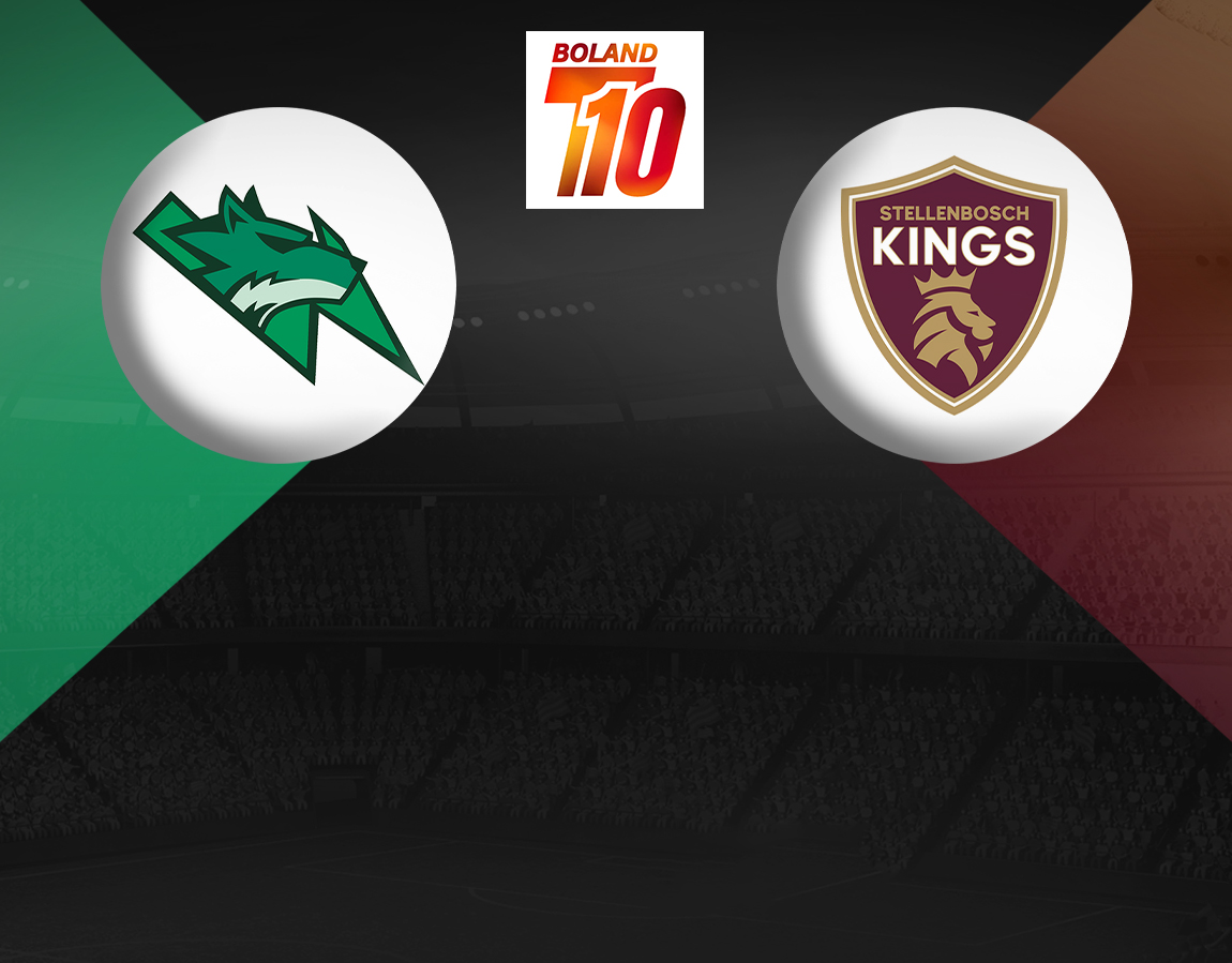 Match 15 of boland t10 league, 2024: wellington wolves vs stellenbosch kings banner