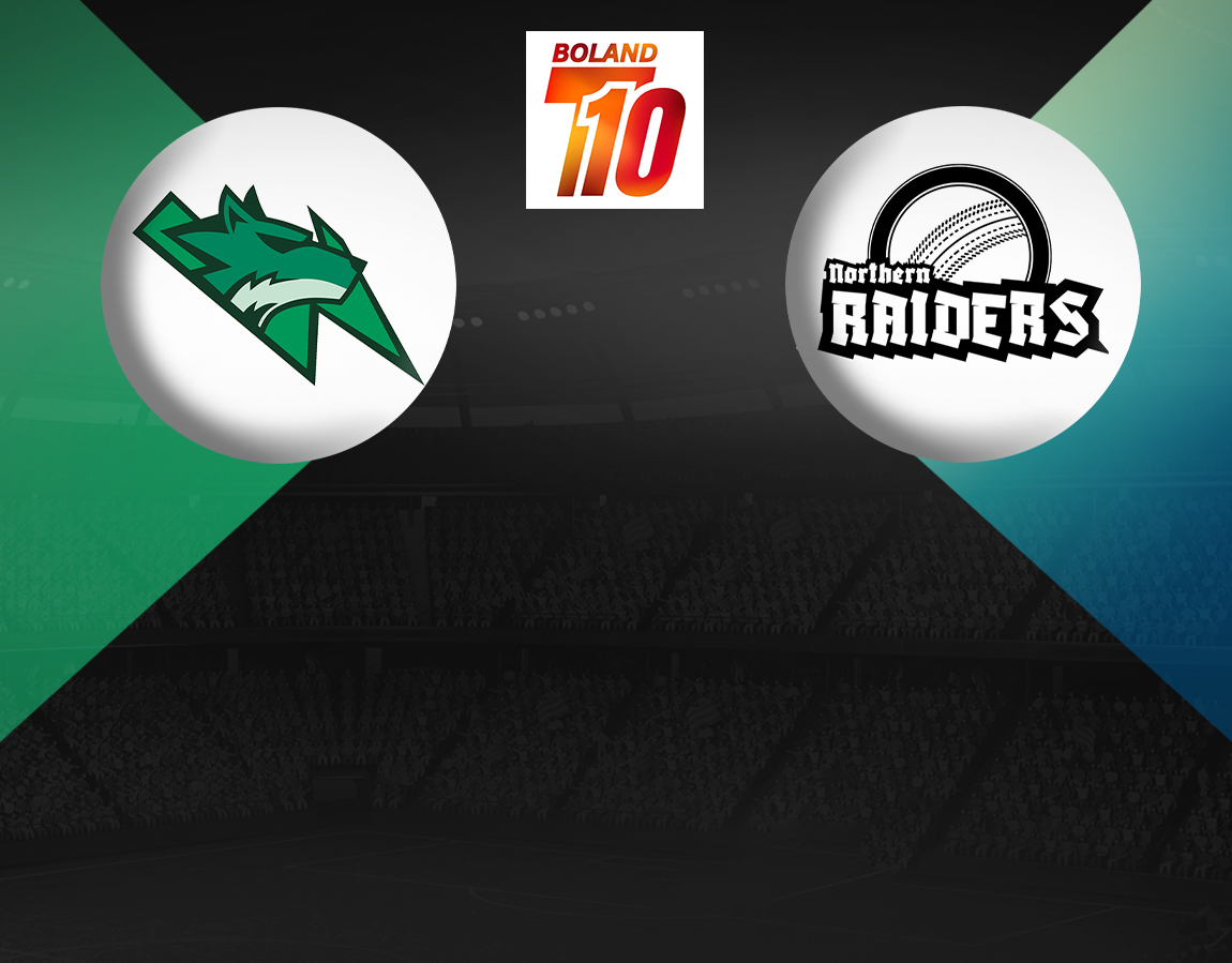 Match 22 of boland t10 league, 2024: wellington wolves vs northern raiders banner