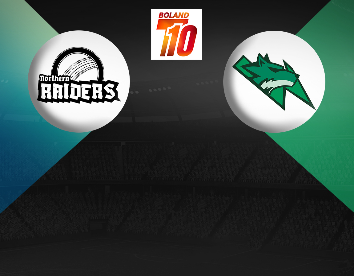 Match 7 of boland t10 league, 2024: northern raiders vs wellington wolves banner